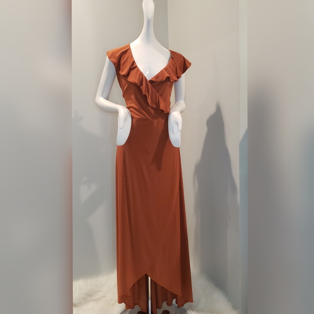 Size 18/20W brown maxi